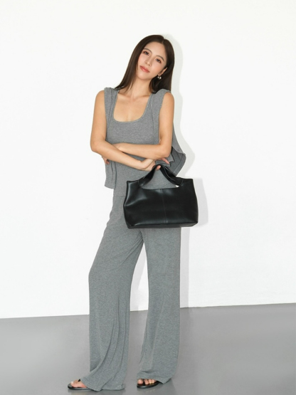 Judson 3 Piece-Singlet, Cardigan & Pants-The Black Bow-