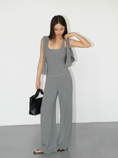 Judson 3 Piece-Singlet, Cardigan & Pants-The Black Bow-