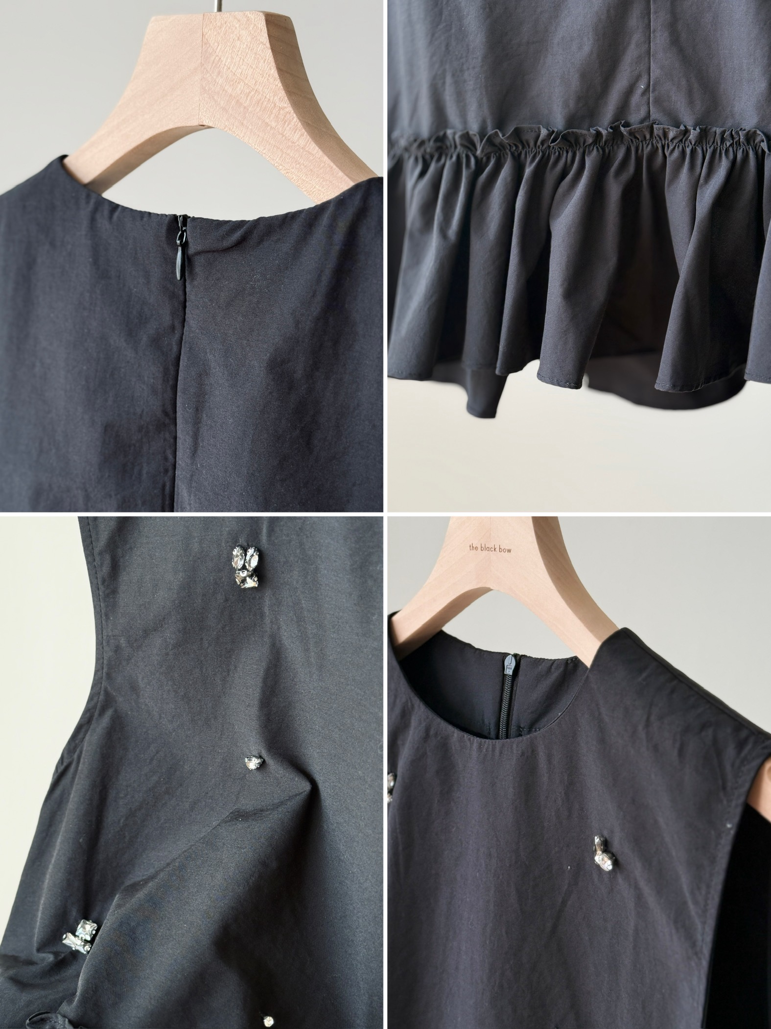 Viktoria Asymmetrical Ruffle Hem Top