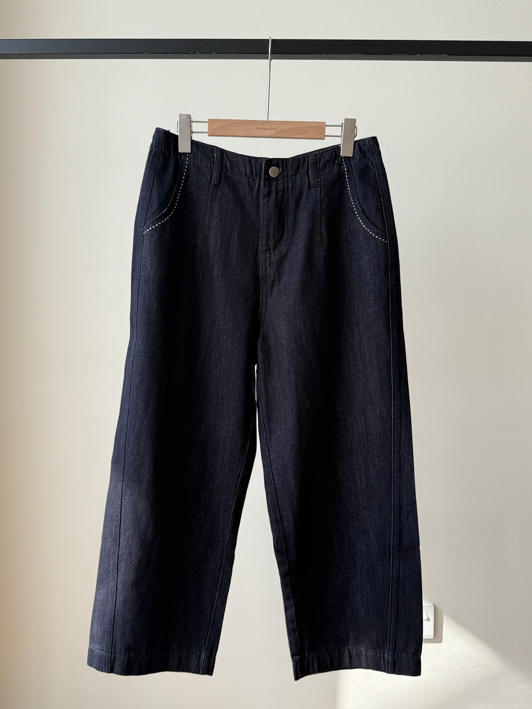 Venona Relaxed Wide-Leg Denim Pants