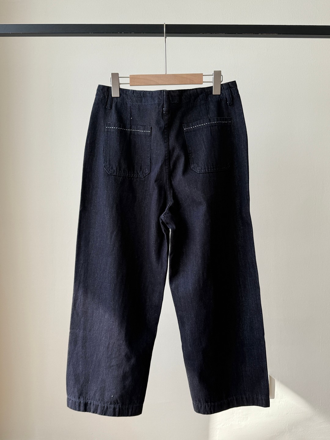 Venona Relaxed Wide-Leg Denim Pants