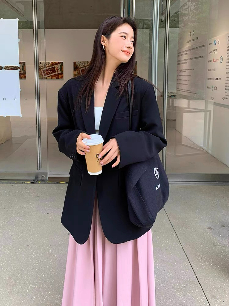 Nordyn Oversized Blazer-The Black Bow-