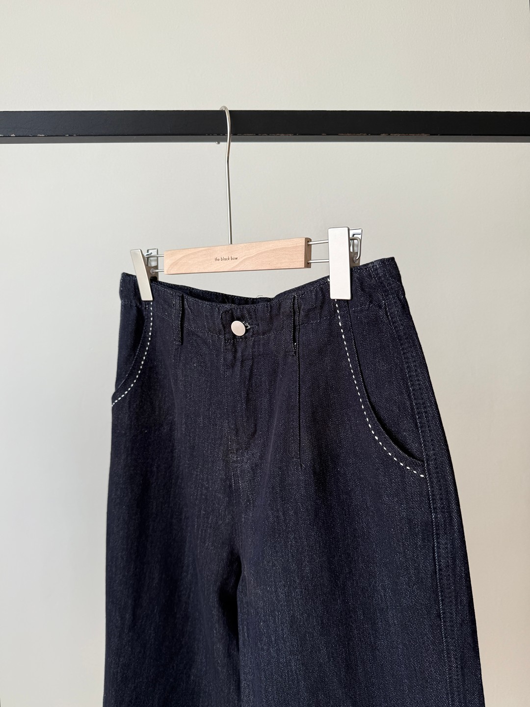 Venona Relaxed Wide-Leg Denim Pants