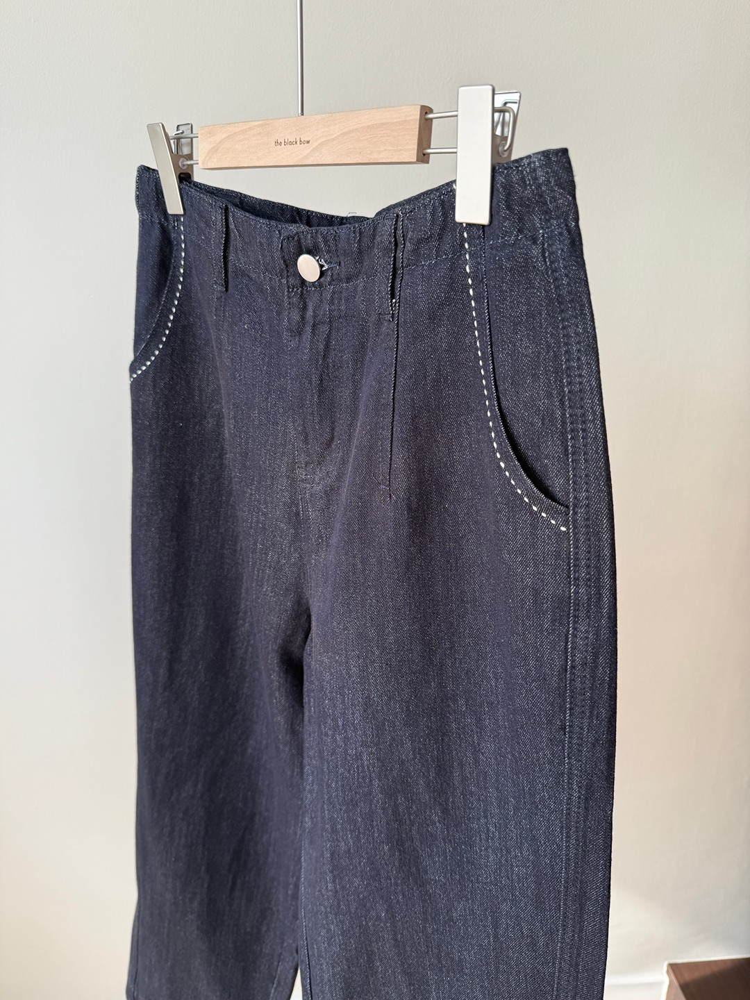 Venona Relaxed Wide-Leg Denim Pants