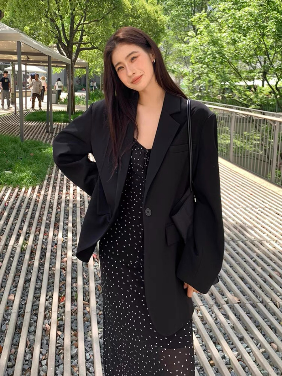 Nordyn Oversized Blazer-The Black Bow-