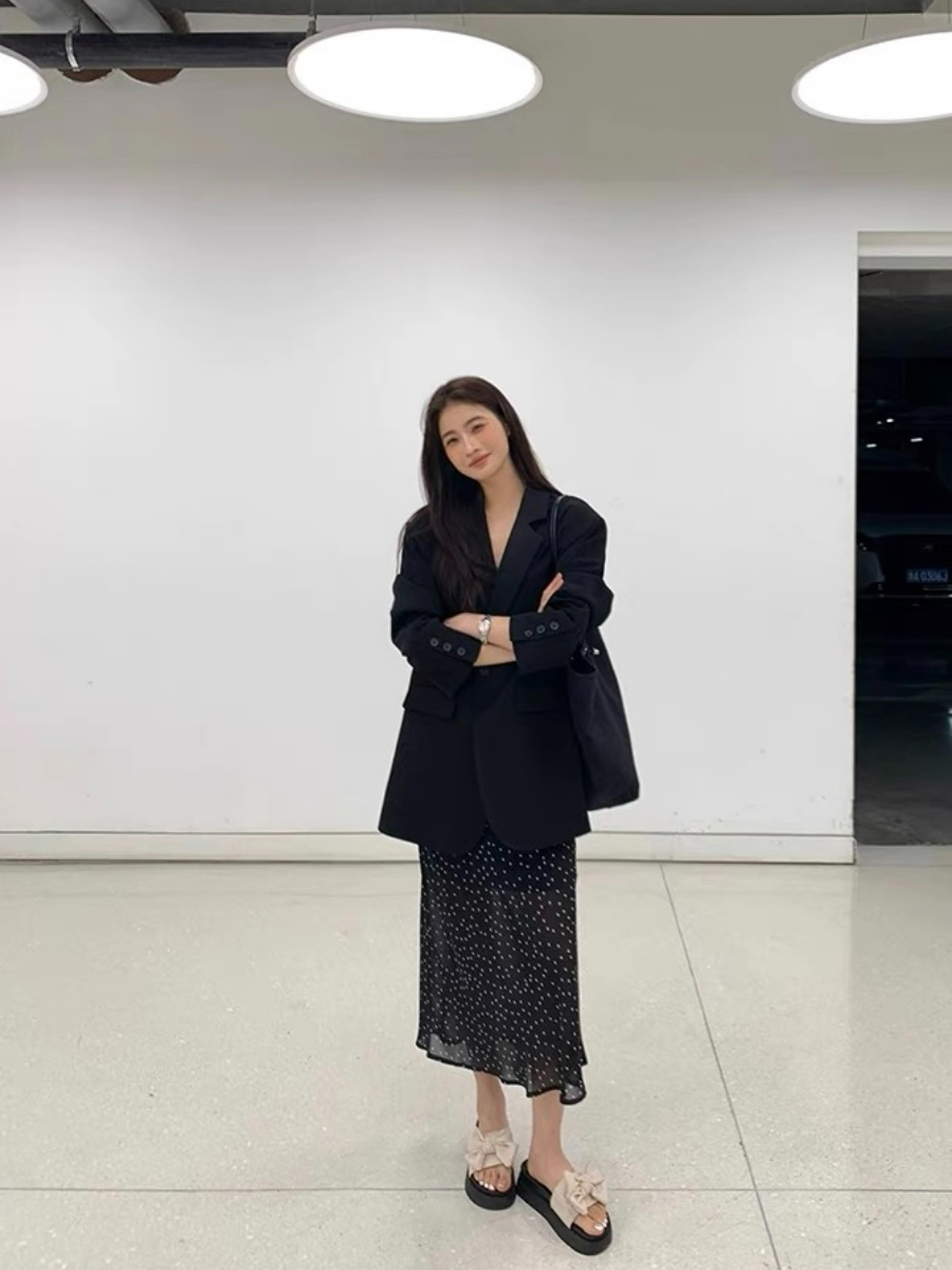 Nordyn Oversized Blazer-The Black Bow-