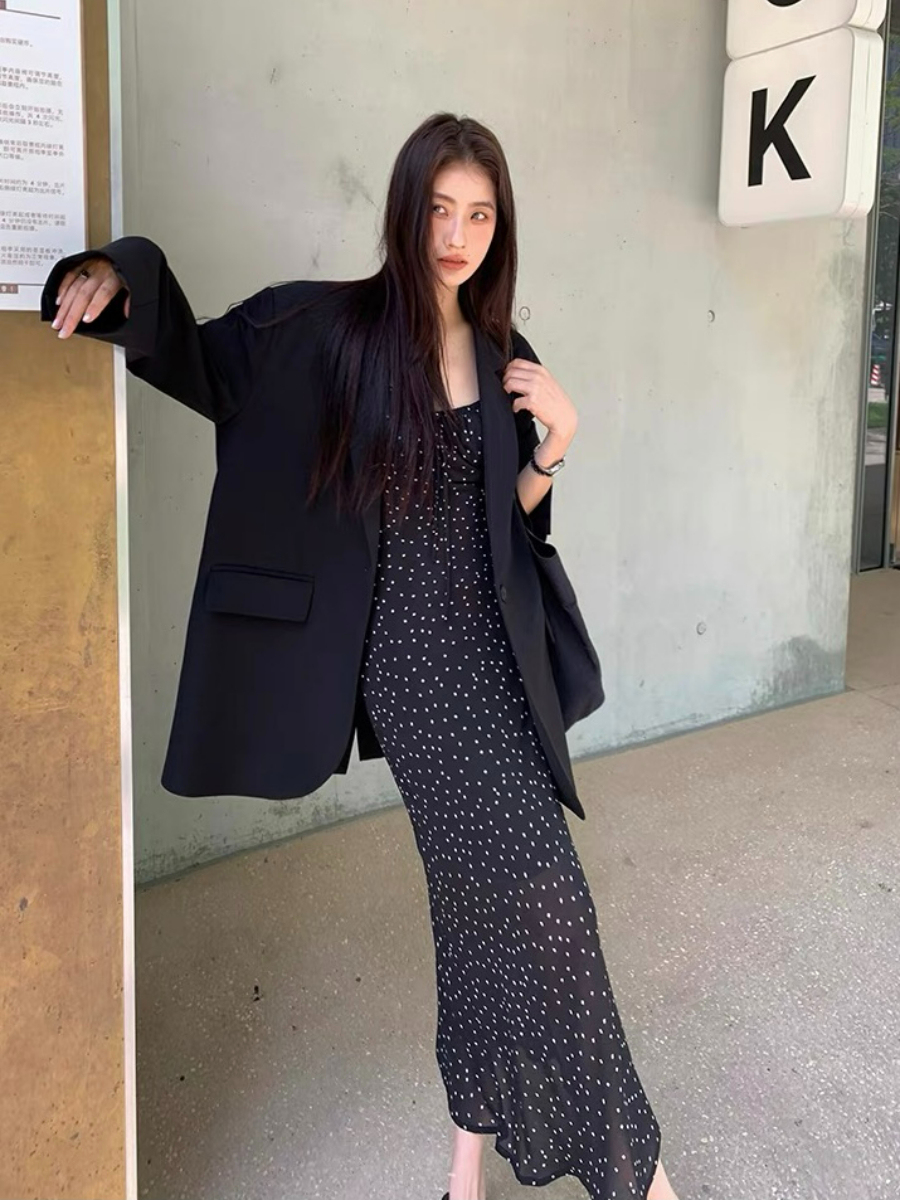 Nordyn Oversized Blazer-The Black Bow-