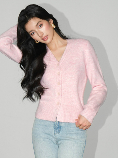 Javon Furry Knit Top-The Black Bow-
