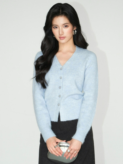 Javon Furry Knit Top-The Black Bow-
