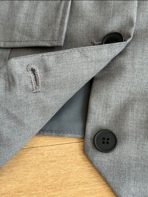 Levi One Shoulder Vest & Pants Set with Scarf