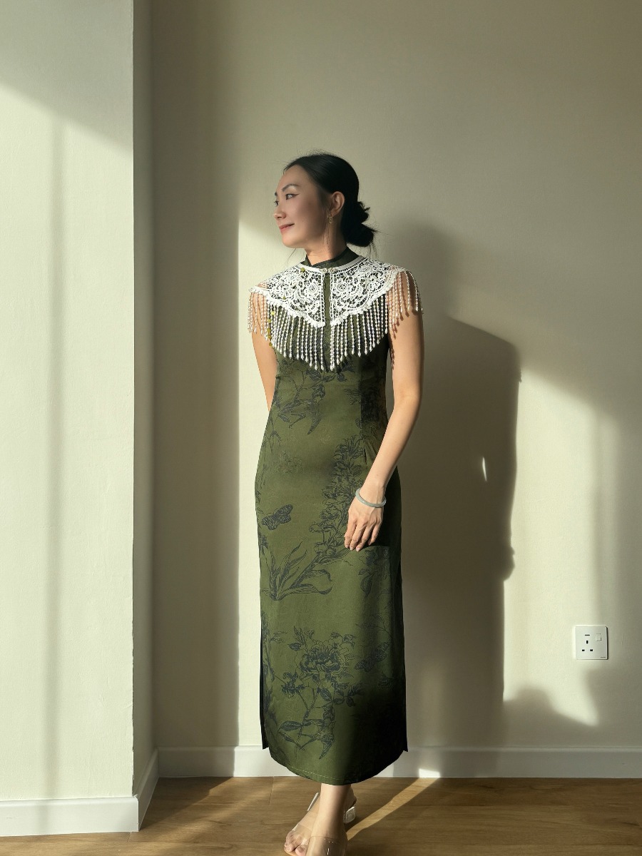 Li Yuan Floral Printing Cheongsam