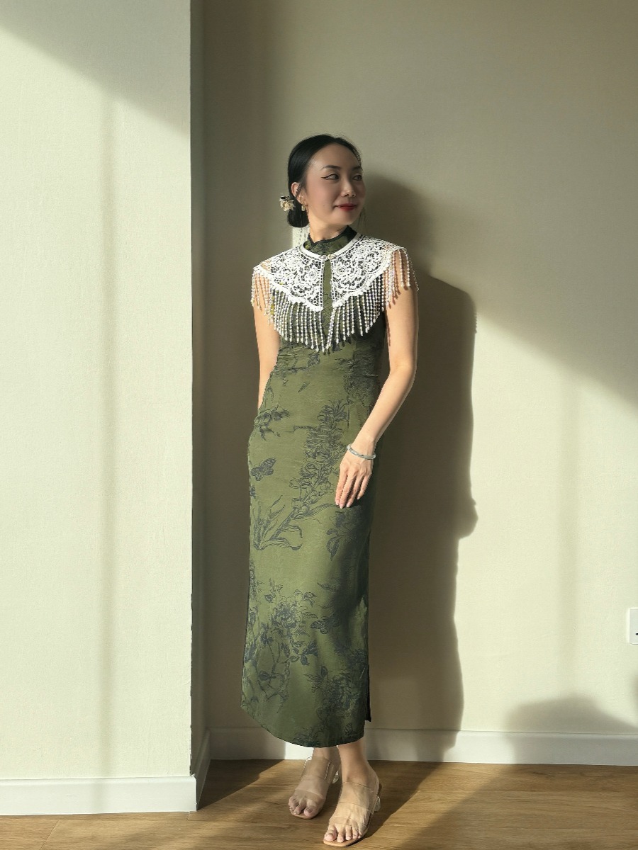 Li Yuan Floral Printing Cheongsam