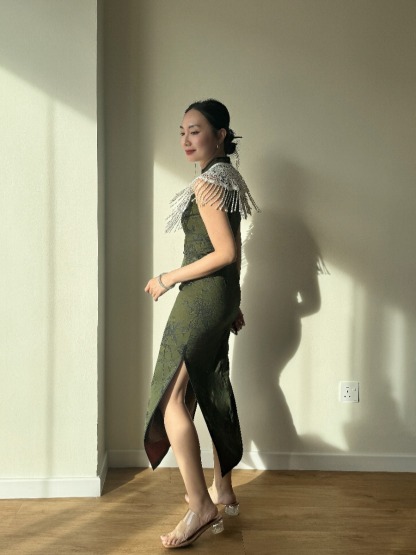 Li Yuan Floral Printing Cheongsam