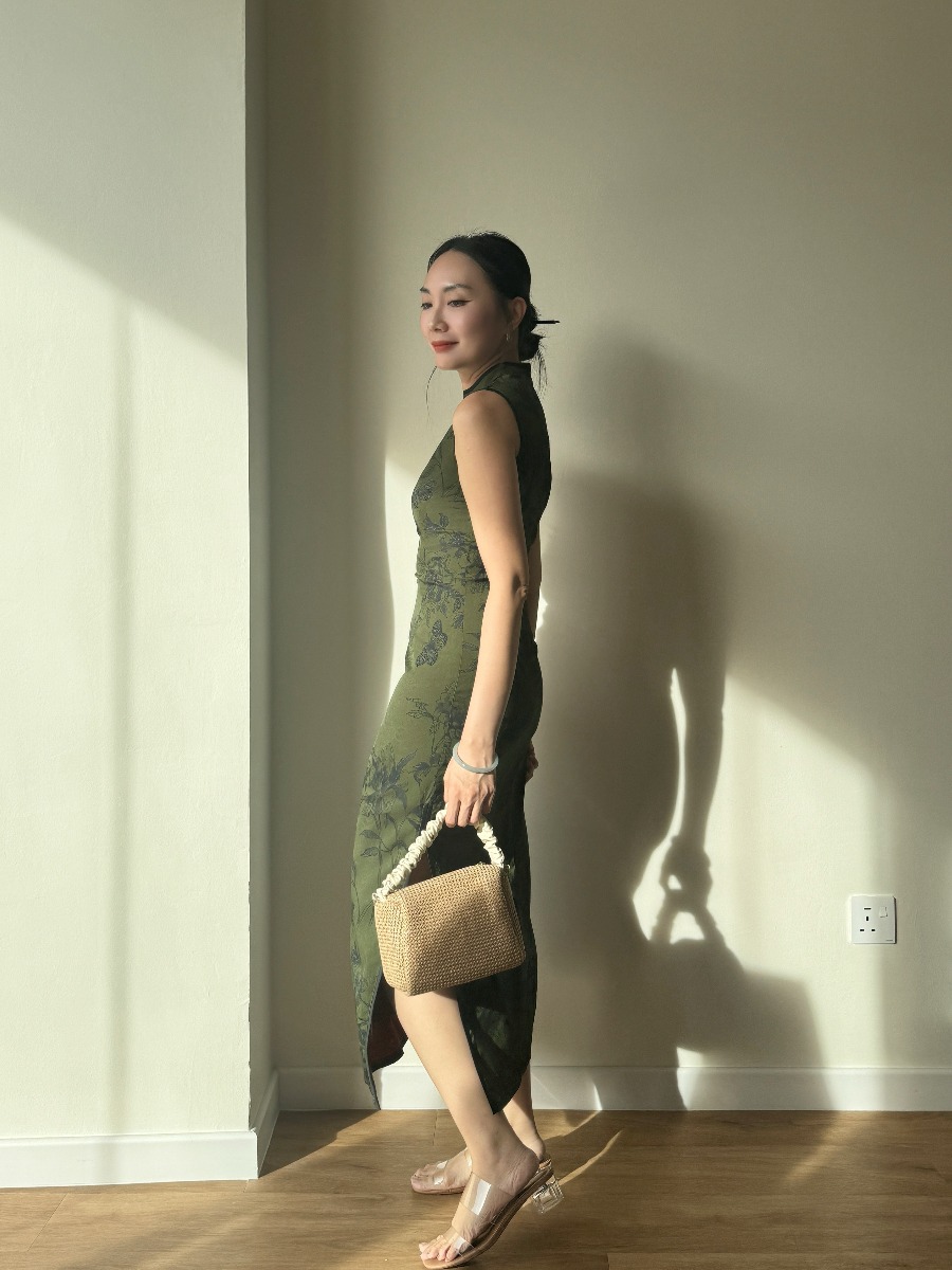 Li Yuan Floral Printing Cheongsam