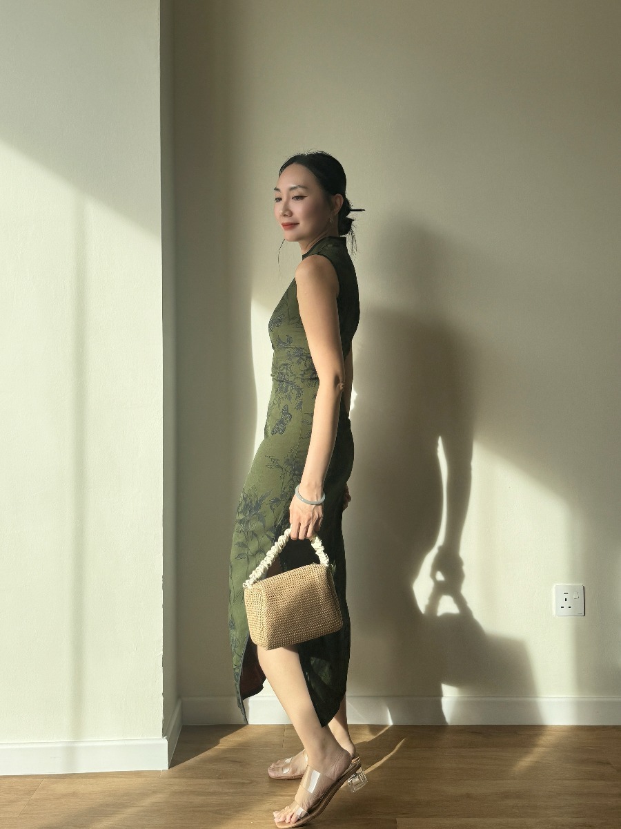 Li Yuan Floral Printing Cheongsam