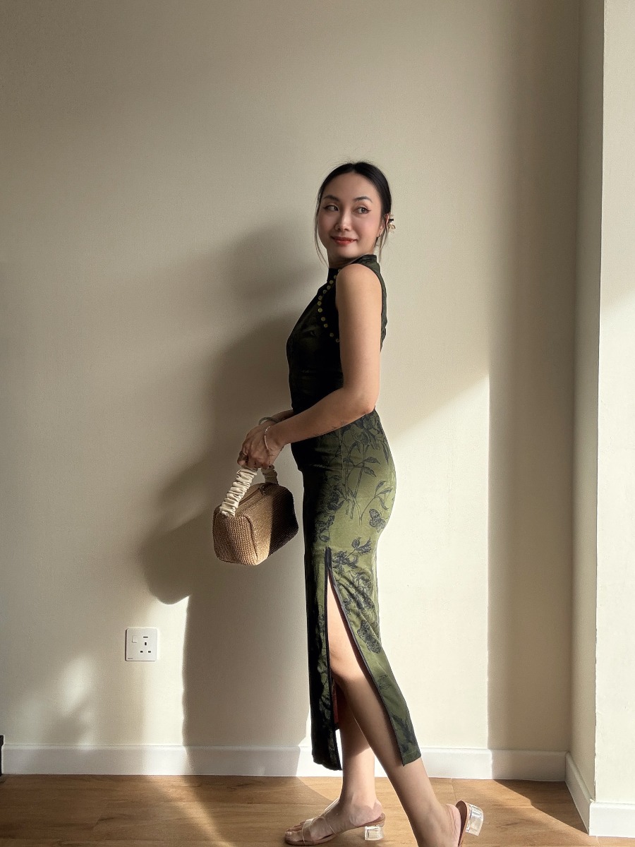 Li Yuan Floral Printing Cheongsam