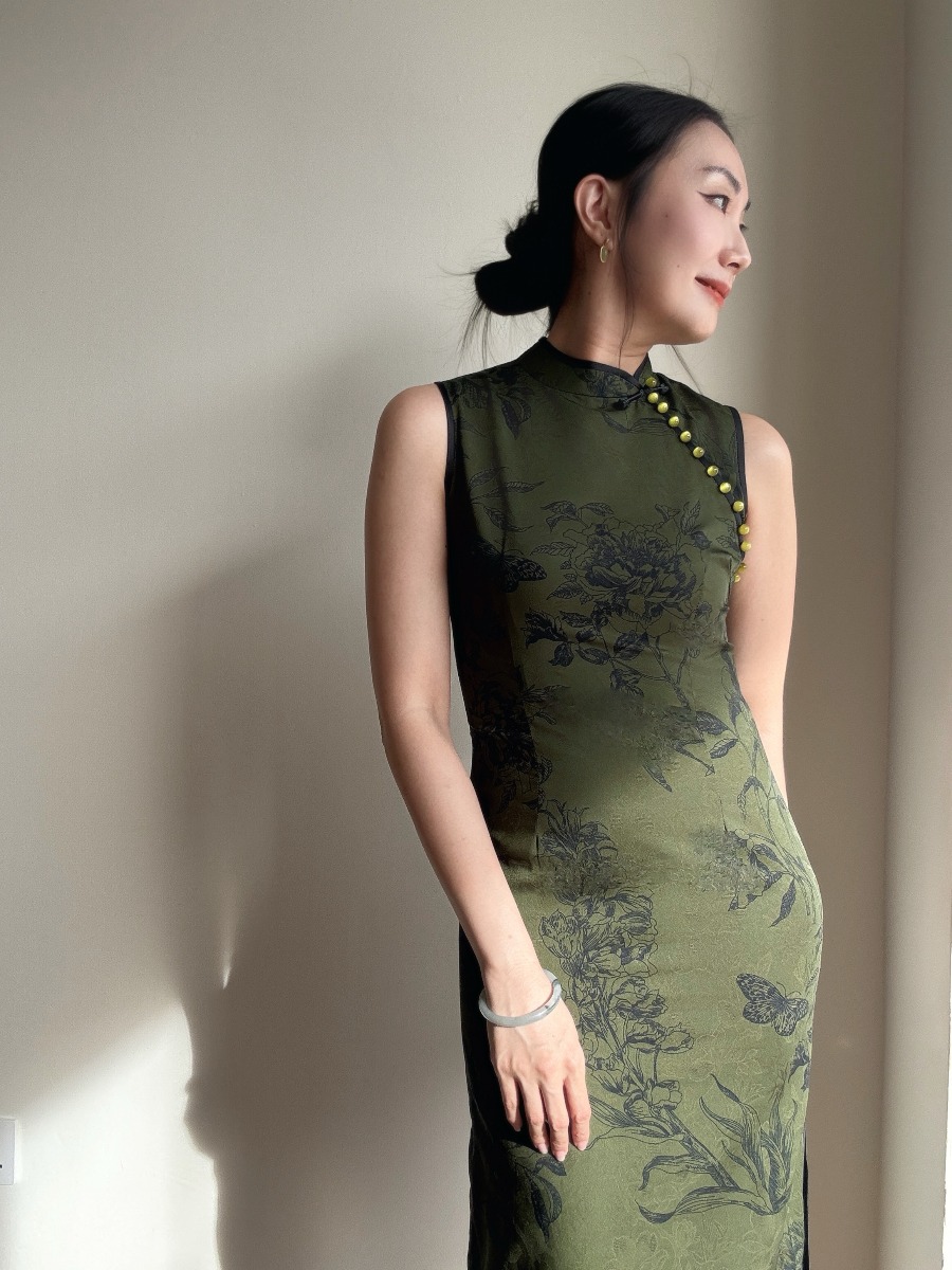 Li Yuan Floral Printing Cheongsam