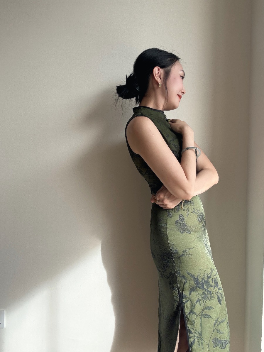 Li Yuan Floral Printing Cheongsam