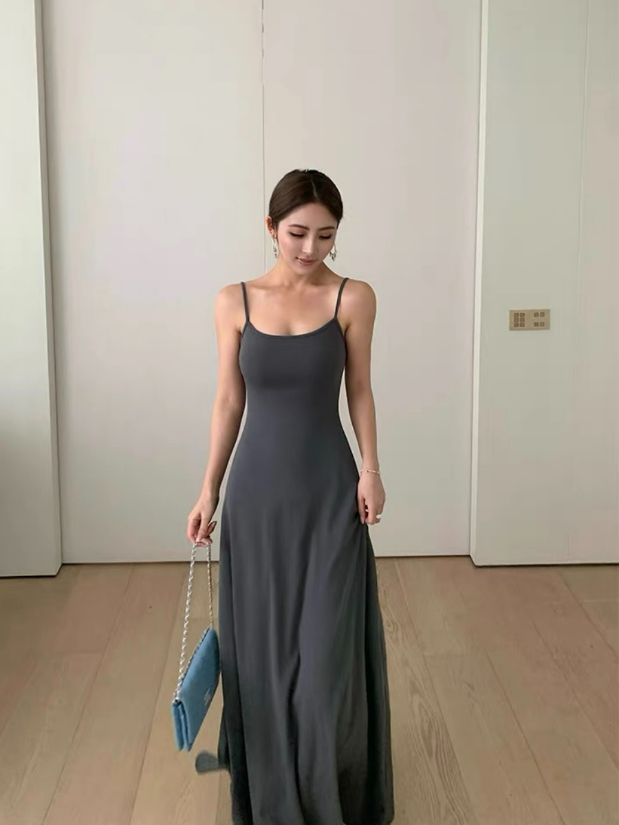 Floella Flare Knit Cami Dress