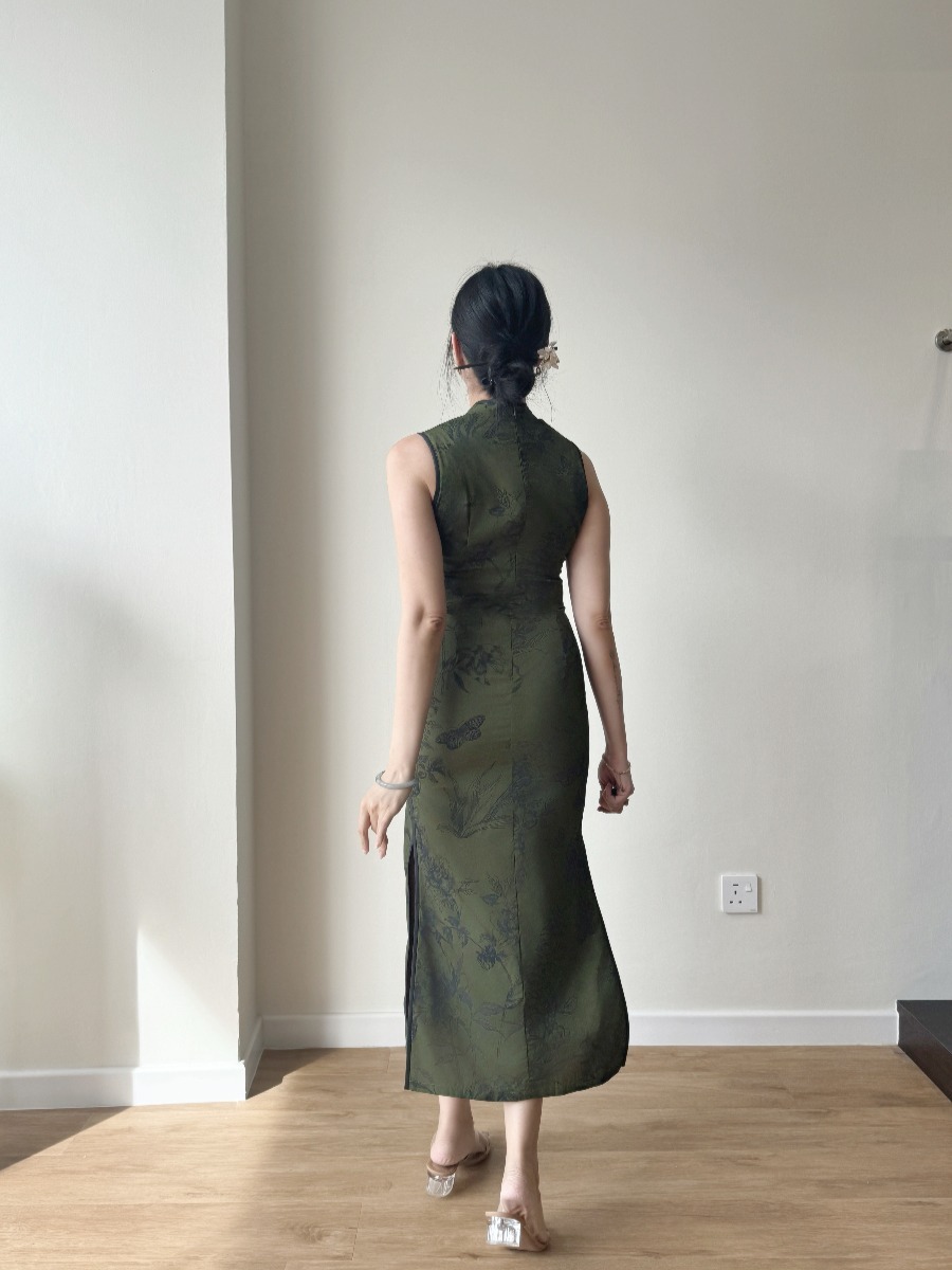 Li Yuan Floral Printing Cheongsam