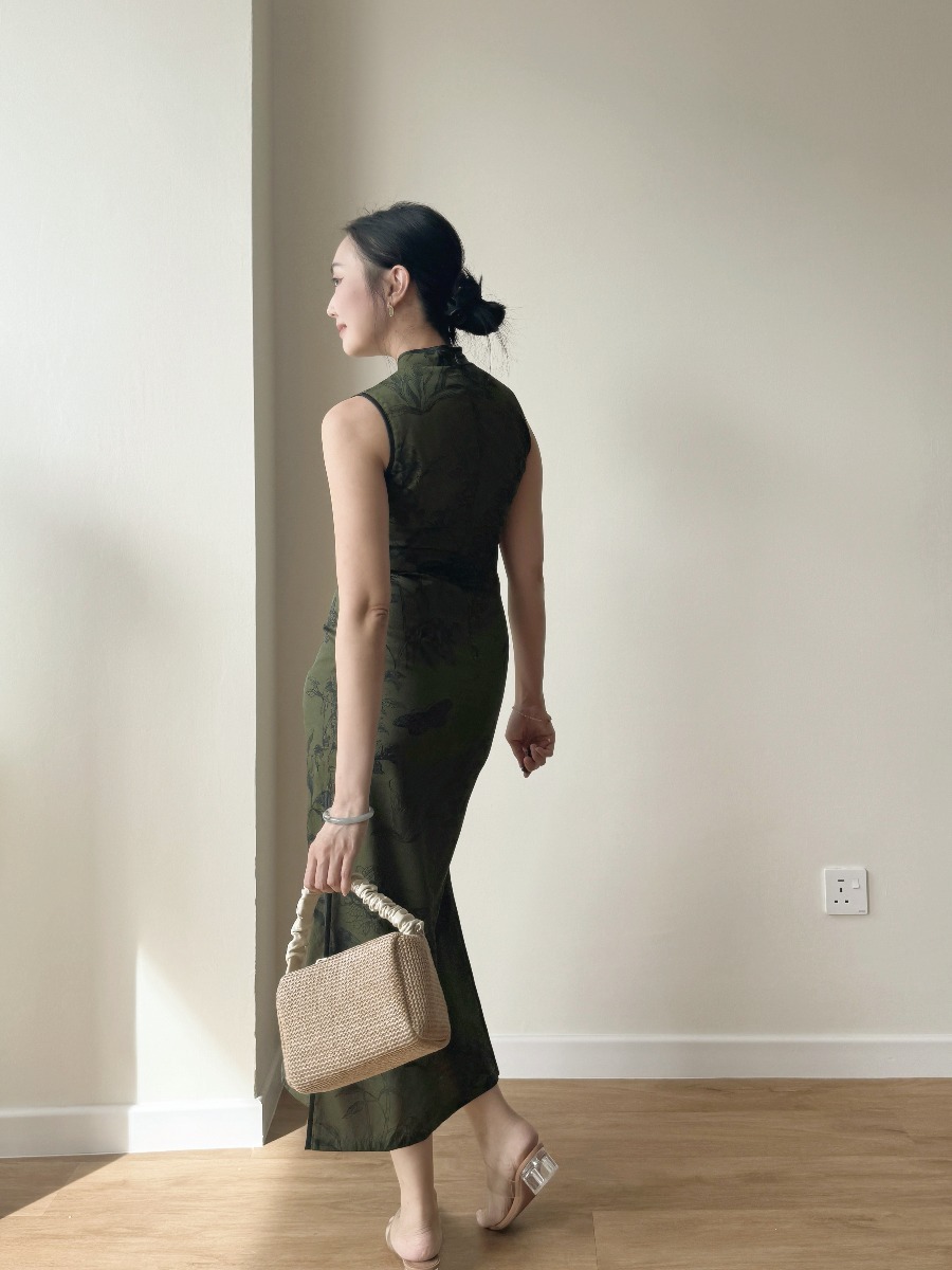 Li Yuan Floral Printing Cheongsam