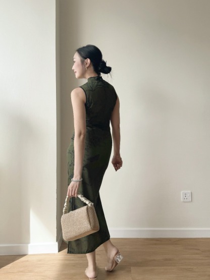 Li Yuan Floral Printing Cheongsam