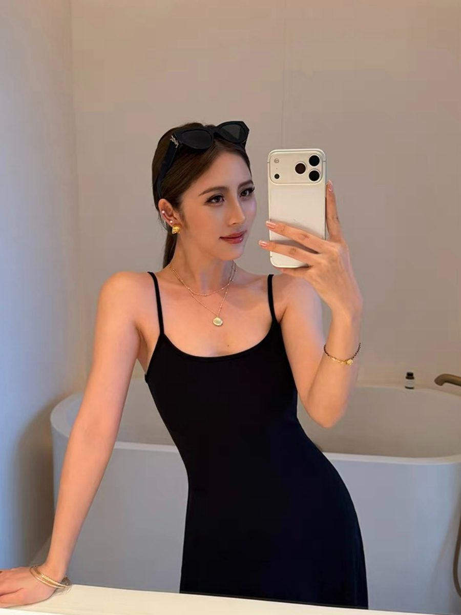 Floella Flare Knit Cami Dress