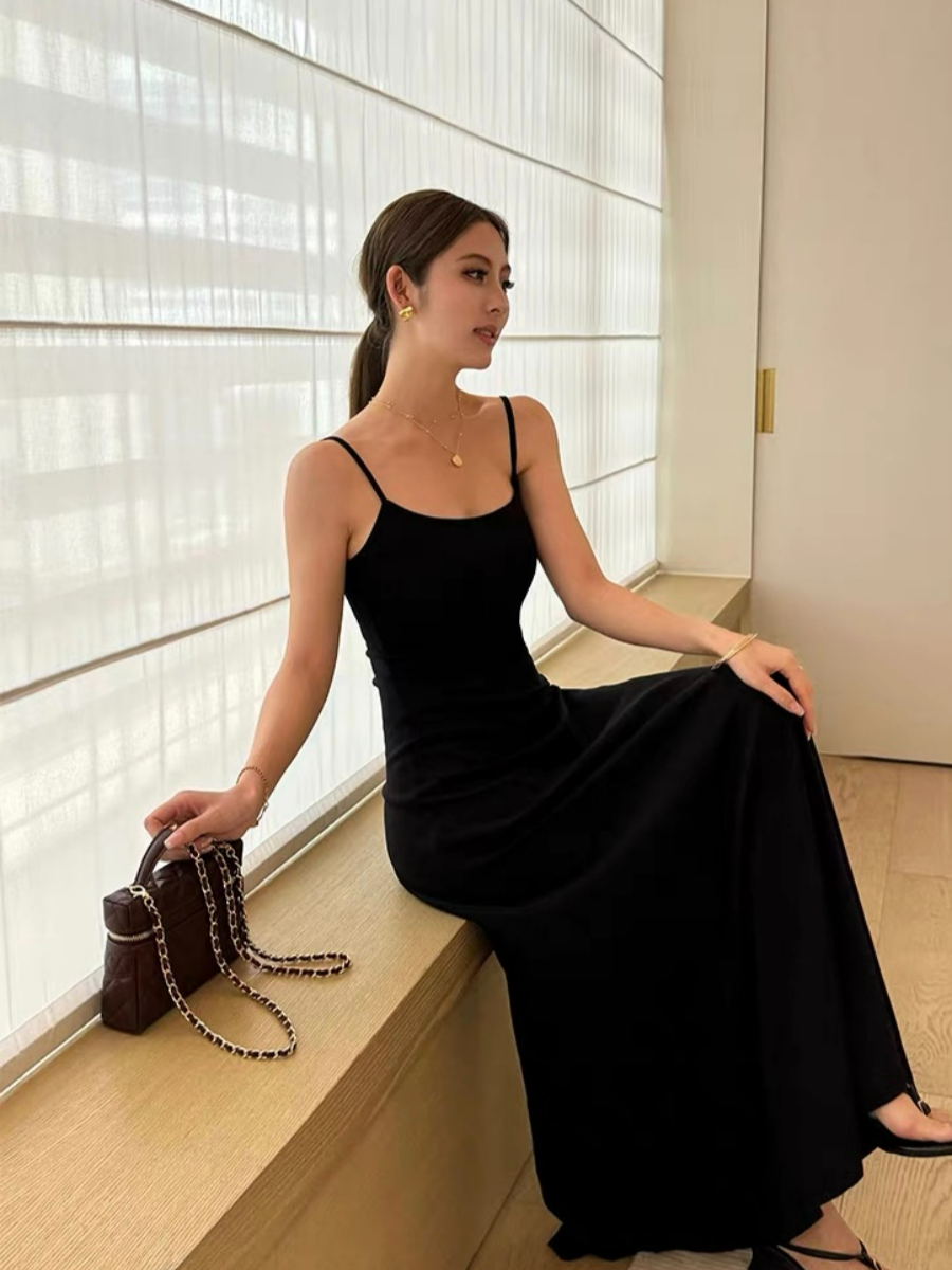 Floella Flare Knit Cami Dress