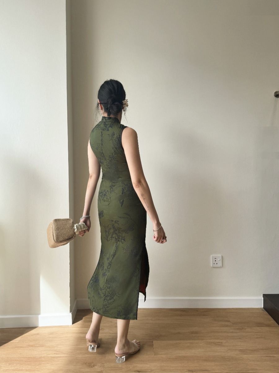 Li Yuan Floral Printing Cheongsam