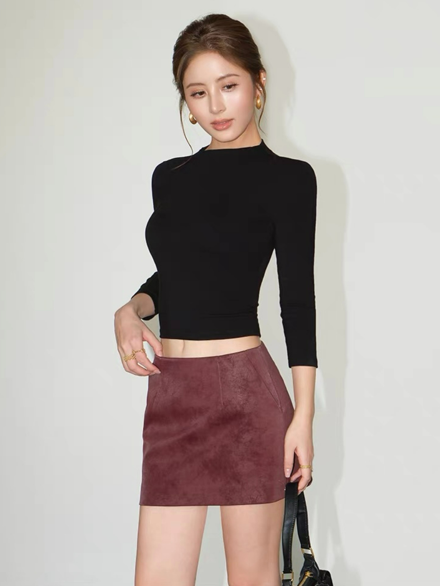 Fiadh Soft Crew Neck Top