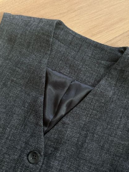 Lyon Linen Tie Back Vest (POS)