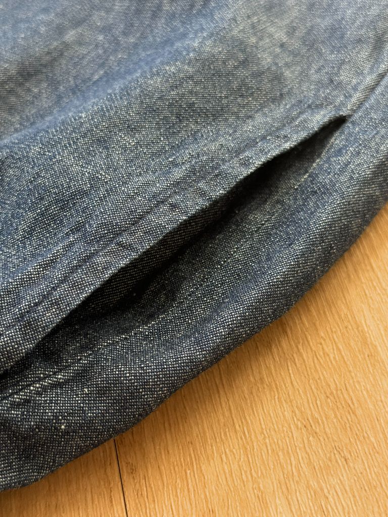 Leonel Denim Top & Shorts Set