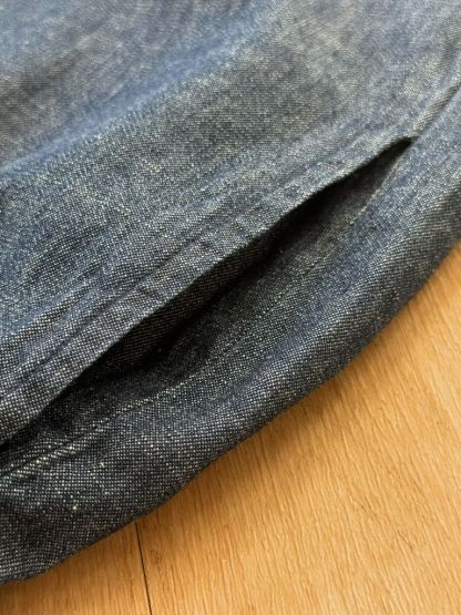 Leonel Denim Top & Shorts Set