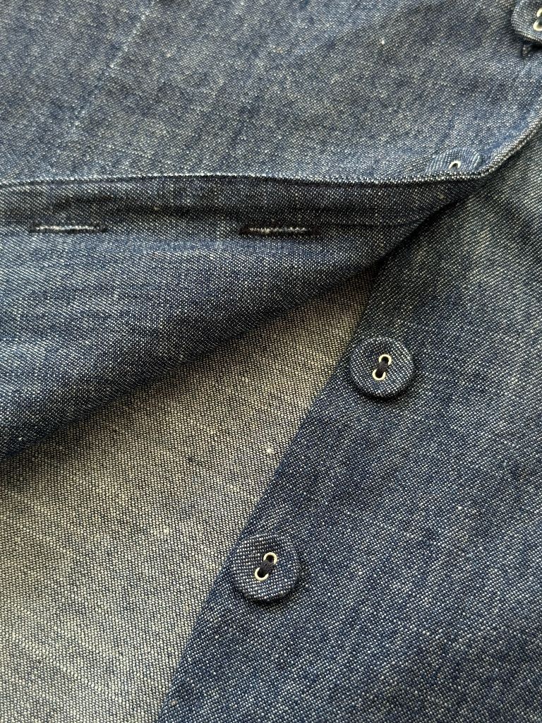 Leonel Denim Top & Shorts Set