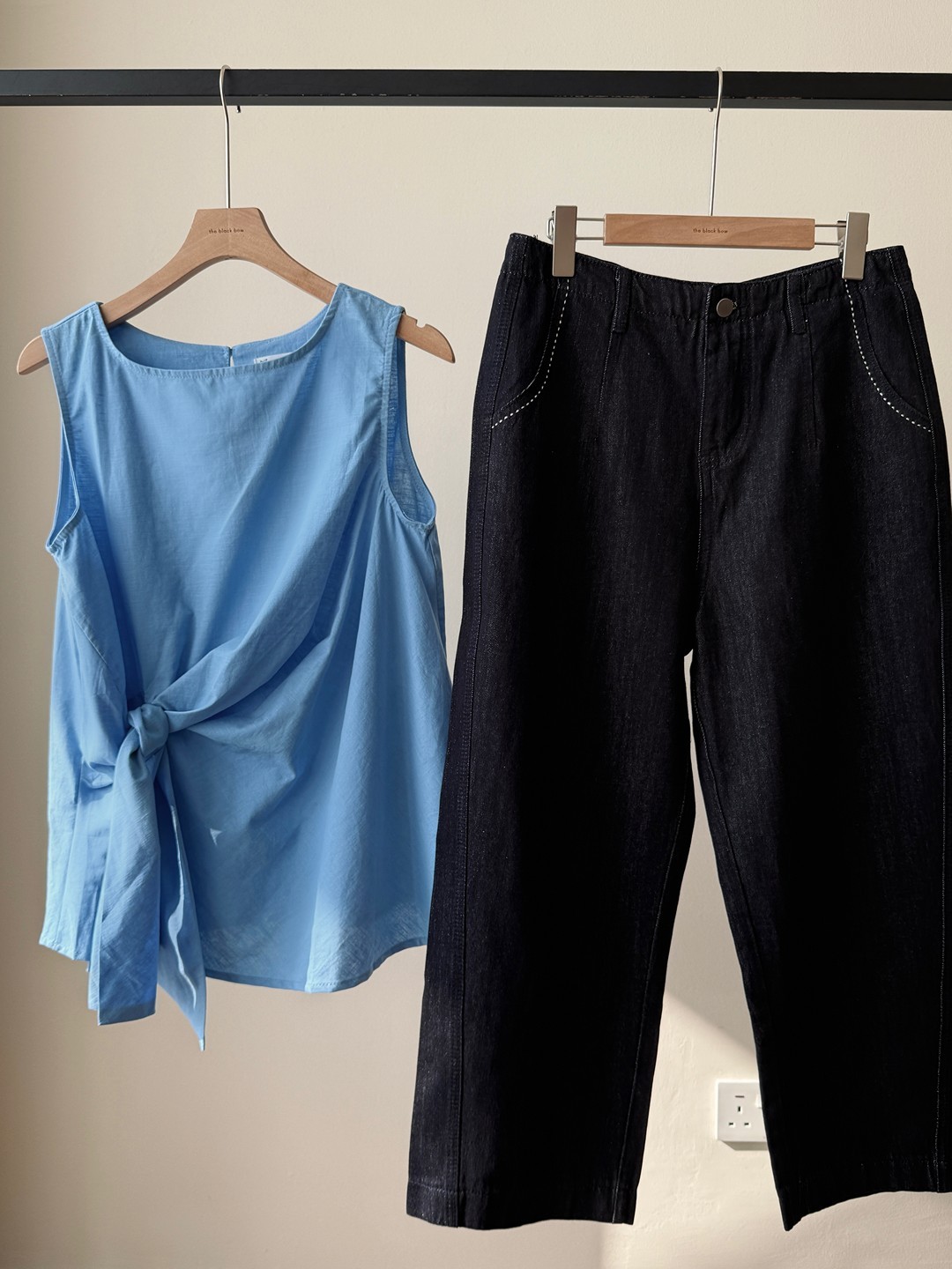 Venona Relaxed Wide-Leg Denim Pants