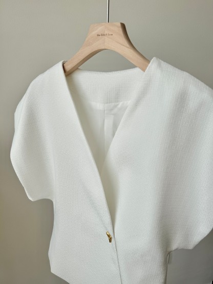 Vibha Sculpted Drape Top