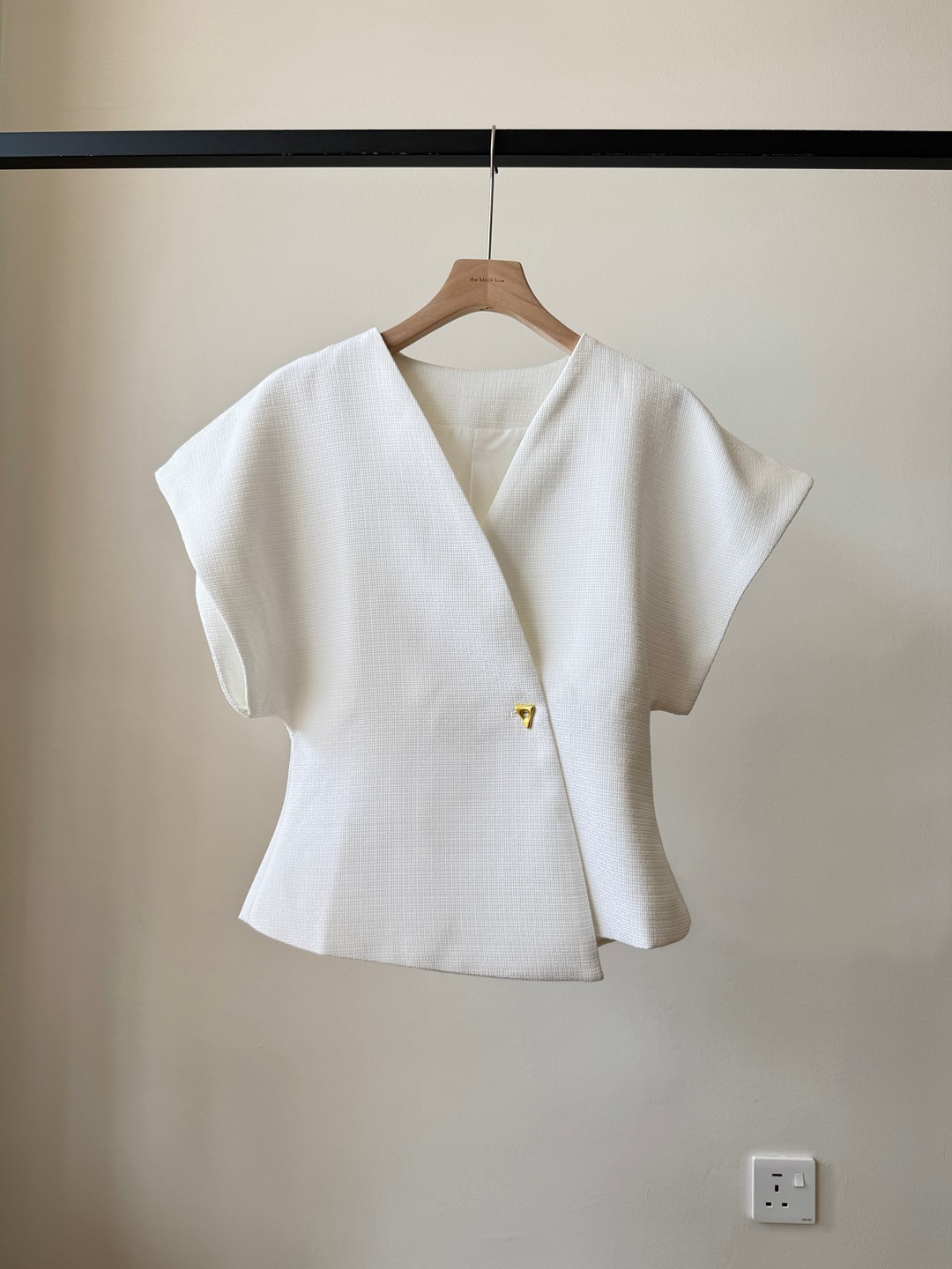 Vibha Sculpted Drape Top