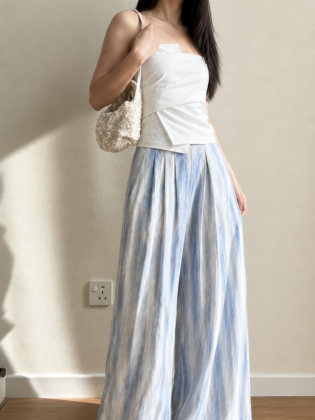 Corall Asymmetric Tube Top