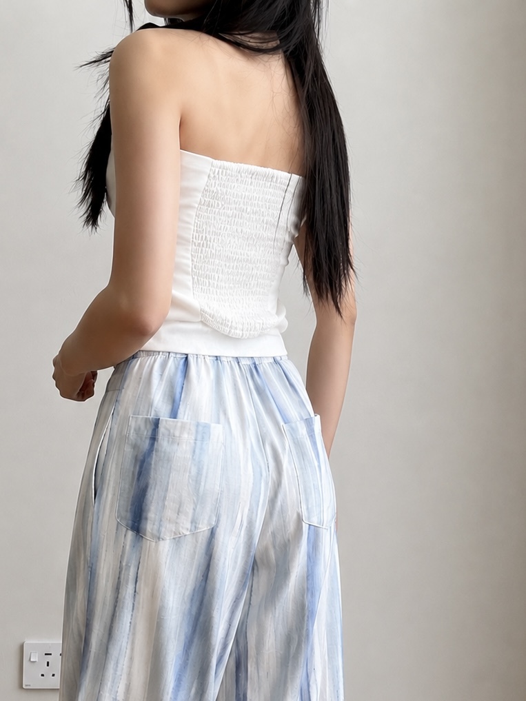Corall Asymmetric Tube Top