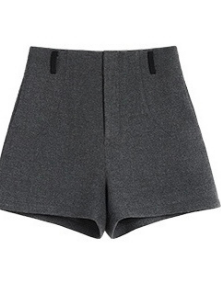 Jethroe Woolen Short Pants-The Black Bow-