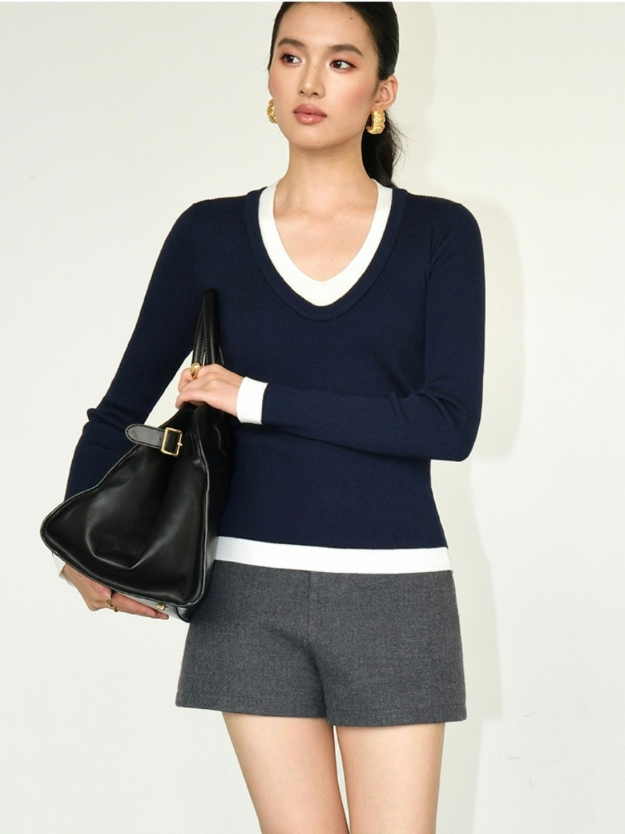 Jethroe Woolen Short Pants-The Black Bow-