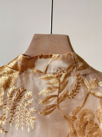 Shuang Lu Organza Oriental Vest (POS)