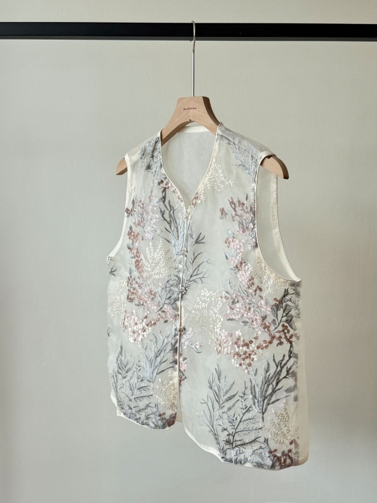 Shuang Sha Organza Oriental Vest (POS)