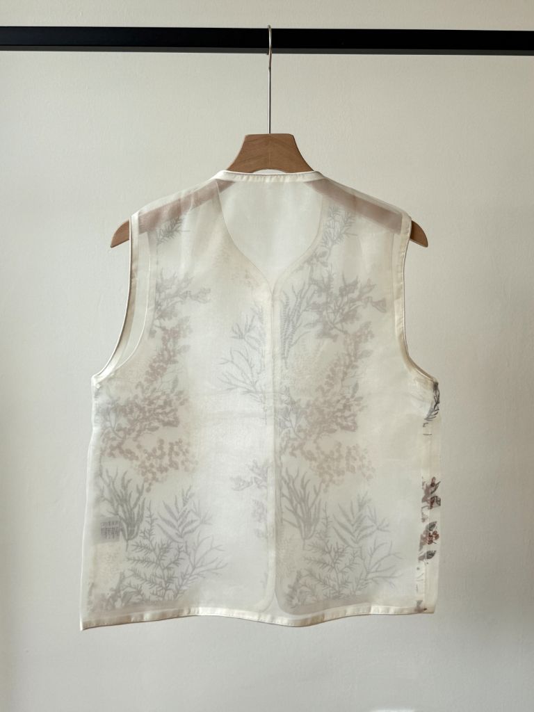 Shuang Sha Organza Oriental Vest (POS)