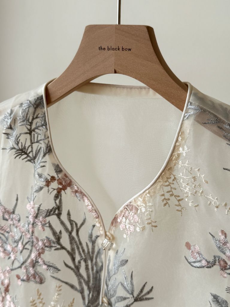 Shuang Sha Organza Oriental Vest (POS)