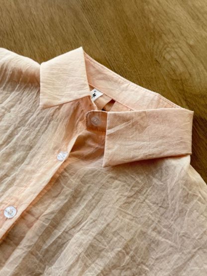 Ni Ni Back Pankou Sheer Chiffon Shirt (POS)