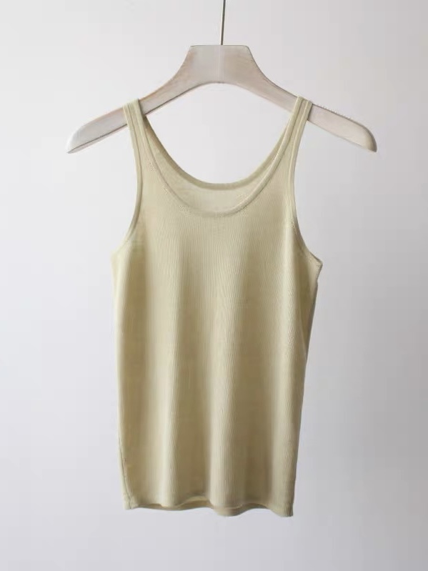 Eva Lyocell Knit Singlet-The Black Bow-