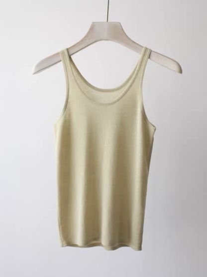Eva Lyocell Knit Singlet-The Black Bow-