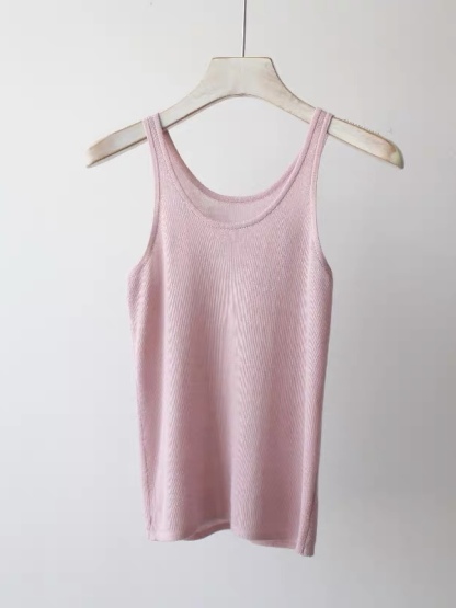 Eva Lyocell Knit Singlet-The Black Bow-