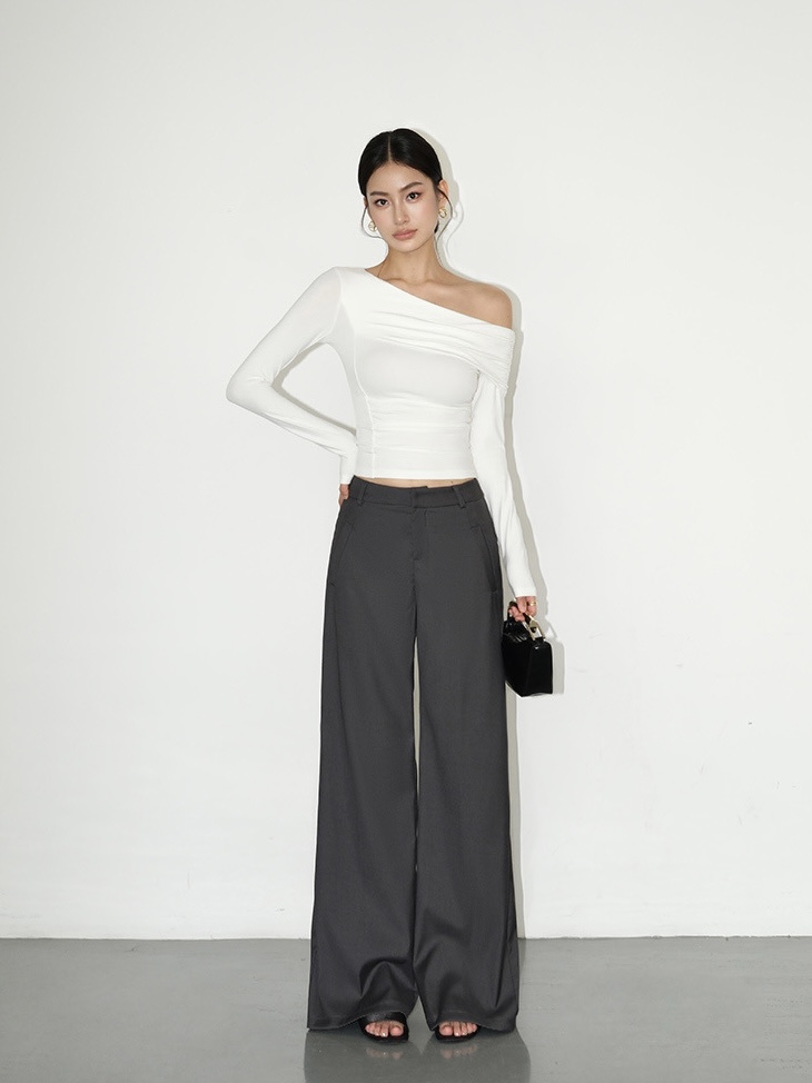 Joziah Straight Cut Pants-The Black Bow-